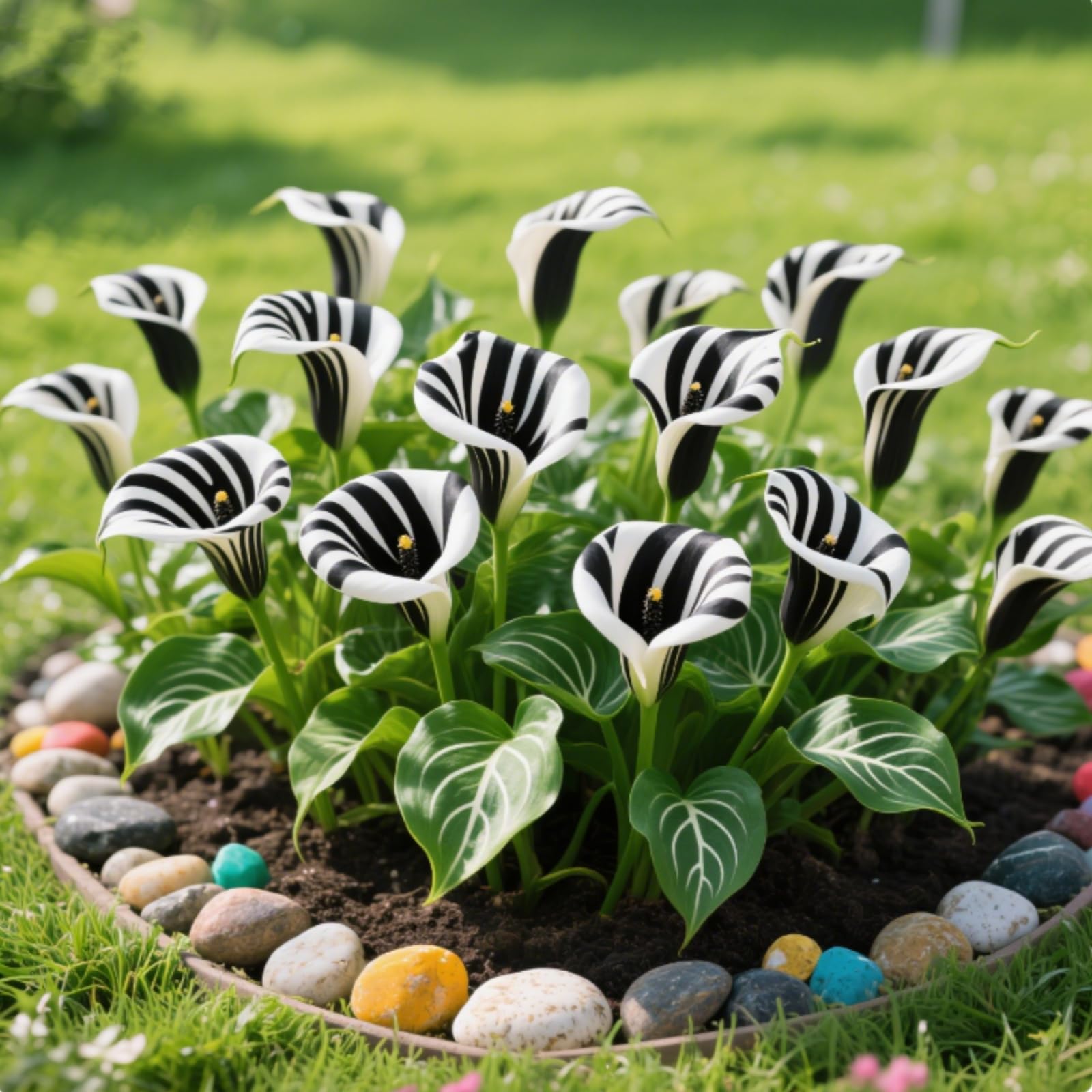 Calla Lily Bulbs.-/Good for Containers/Natural Organic/Greening Flower/Cut Flowers/Wedding Flowers/[NVNJHJN]-2 Bulbs-J