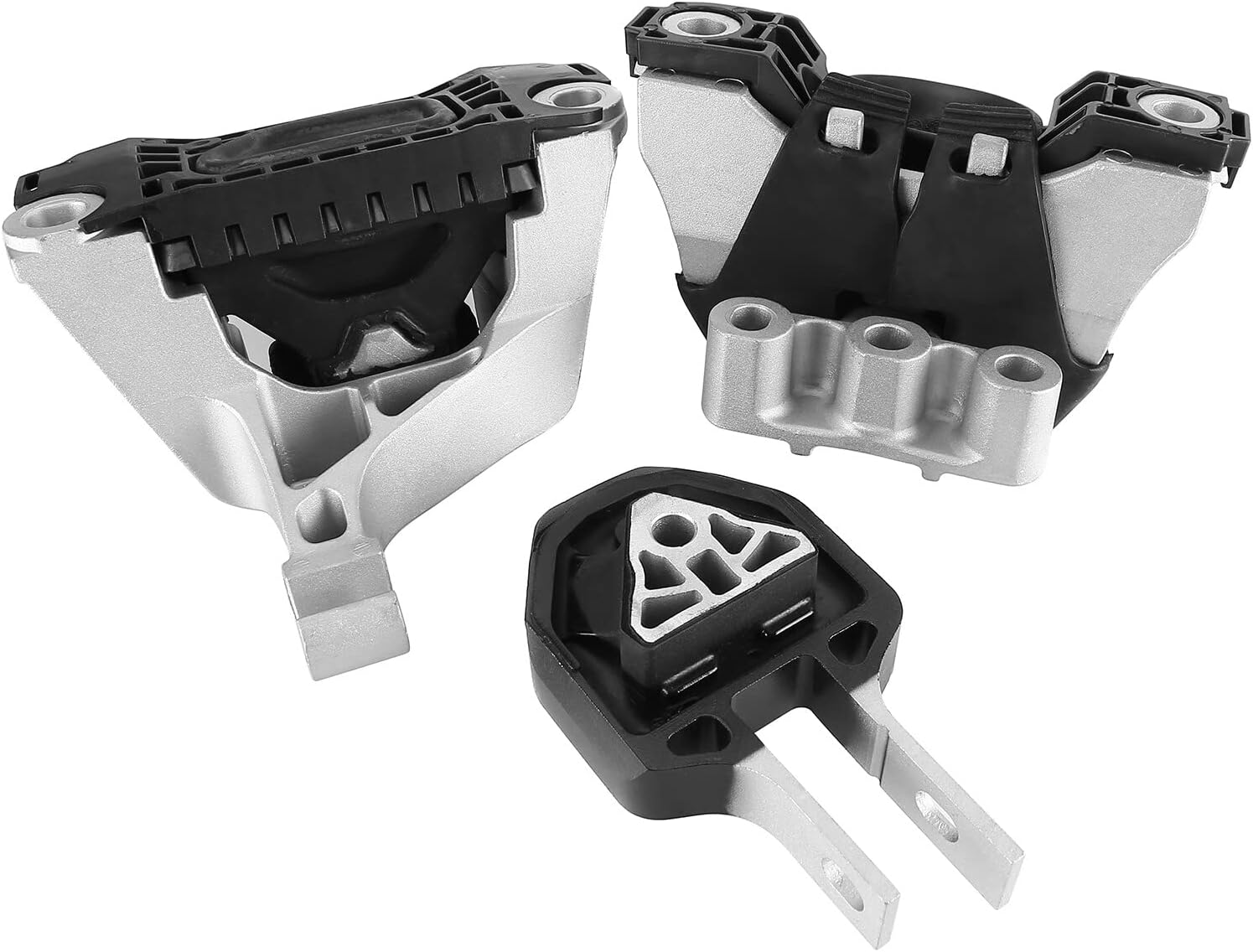 Pack of 3 Engine Motor Mount & Trans Mount,Engine Motor & Transmission Mount Set Fit for 2013 2014 2015 2016 Dodge Dart 2.0L 2.4L Fit for 3364 3338 3385 A5674 A5690 A5822 / A5823