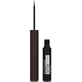 TattooStudio Liquid Ink Longwear Liquid Eyeliner Makeup, Dark Henna Brown, 1 Count