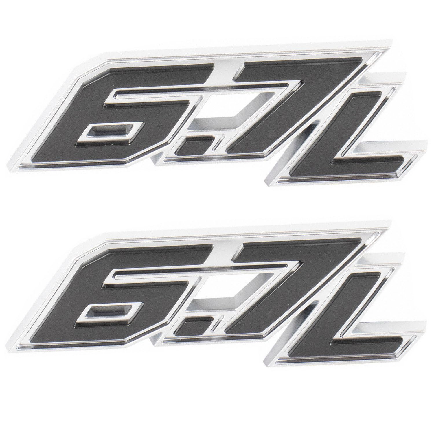 Childrens Patterned Leggings 2023 Ford Super Duty 6.7L Powerstroke Black  Door Emblems - OEM PC3Z-9942528-B 6.7L Powerstroke Badges, image size:1500x1500