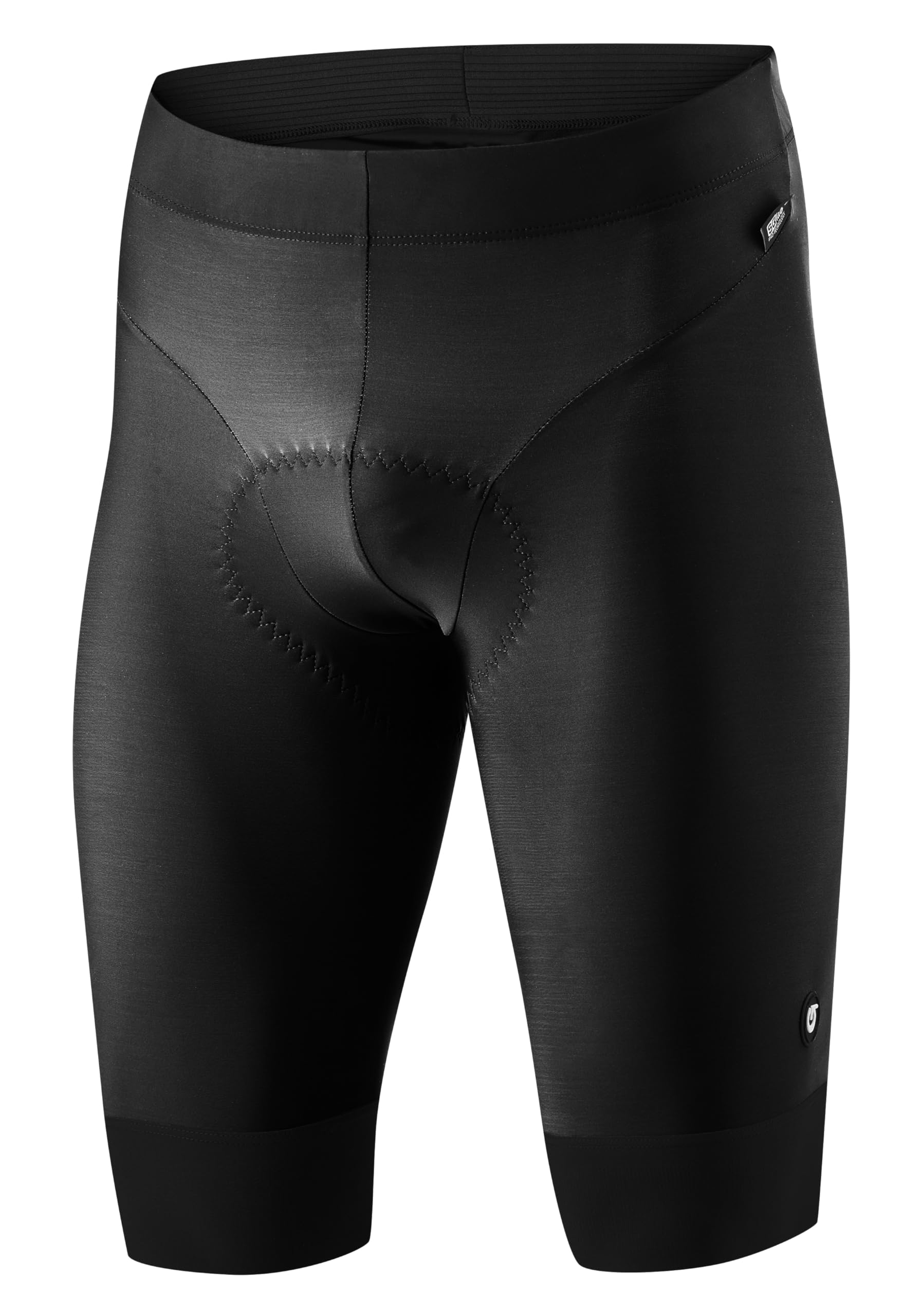 Gonso SQlab GO M, Herren Fahrradhose, Tights mit ergonomischem SQlab Sitzpolster, Innovative Schnittführung ohne Seitennaht, Enganliegende Passform