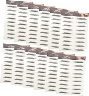 Lurrose Pegatinas de transferencia de cejas, ...