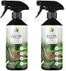 Natural Slug and Snail Repellent Terminator Spray - 2X 500ML Indoor Outdoor Garden Fast Acting Alternative to Copper Tape Slug Slayer pellets