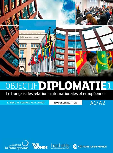 Portada de Objectif Diplomatie 1 Ne+cd