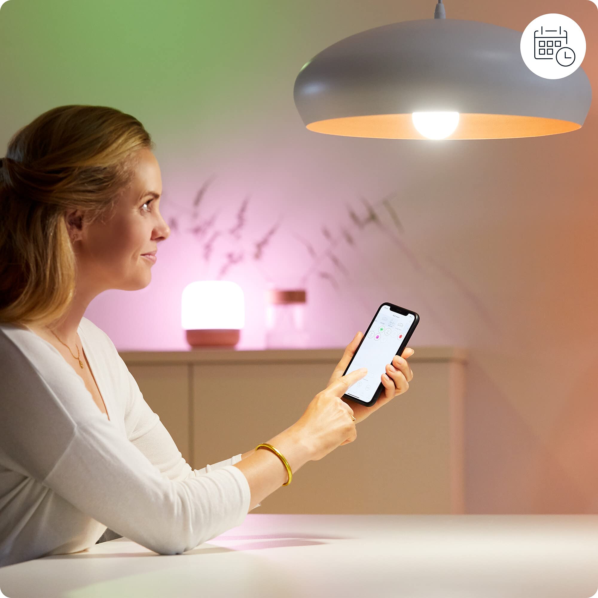 WiZ Inteligentna wtyczka Smart, Typ E, Wi-Fi, Bluetooth, sterowanie aplikacją i głosowo, smart home