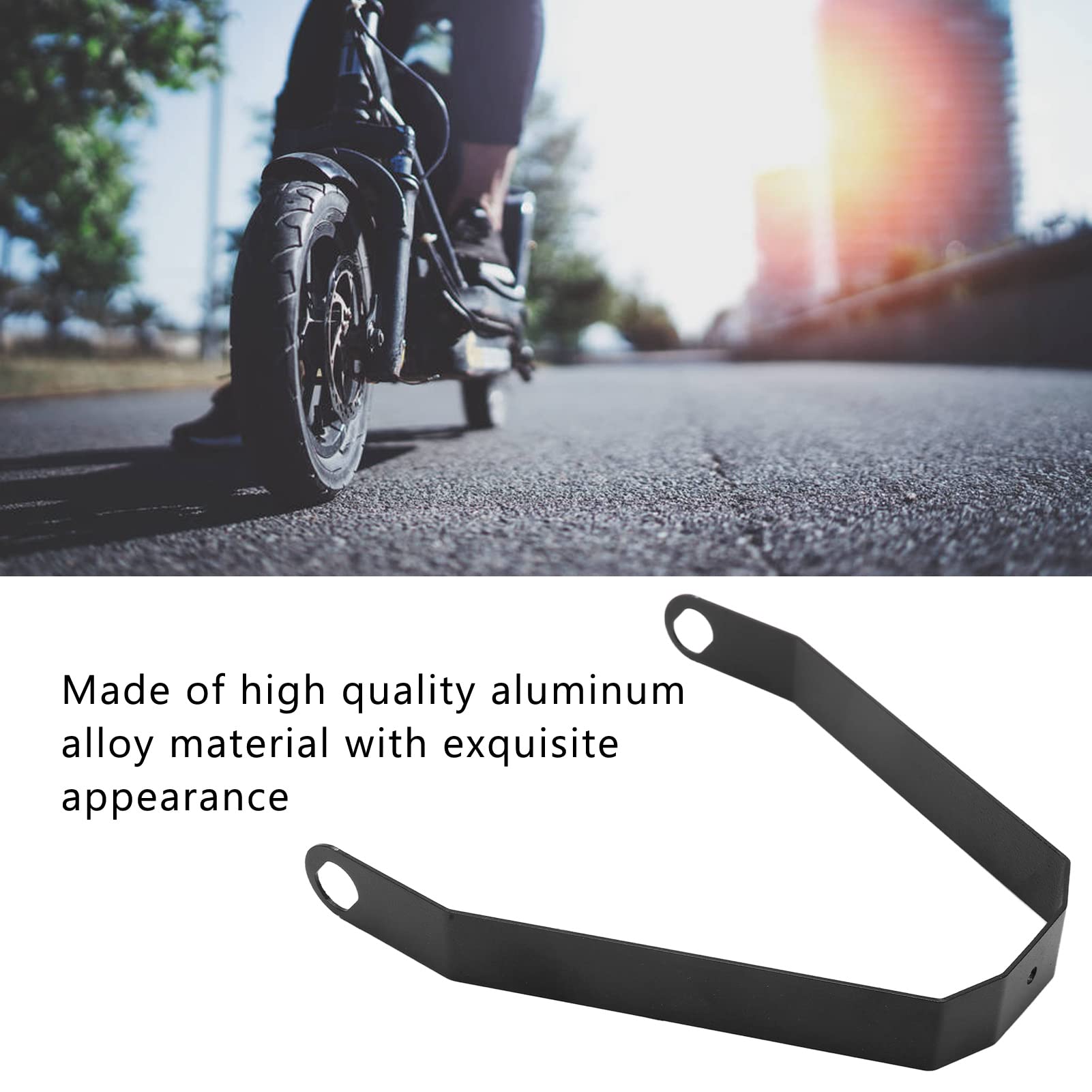 Support De Garde-boue Arrière VGEBY Pour Ninebot Max G30 – Alliage Aluminium + Fer, Solide Et Facile à Installer
