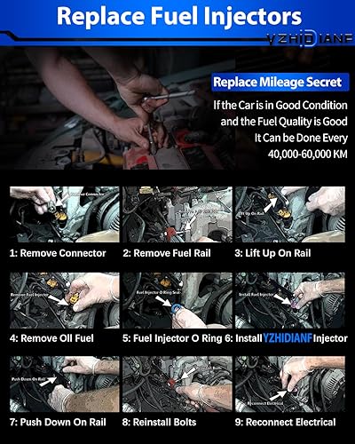 Miniatura 5 de Inyectores de combustible 25313185 se adapta a Buick Rainier 2004, para-Chevy Trailblazer 2002-2004, para-GMC Envoy Envoy XUV 2002-2004,