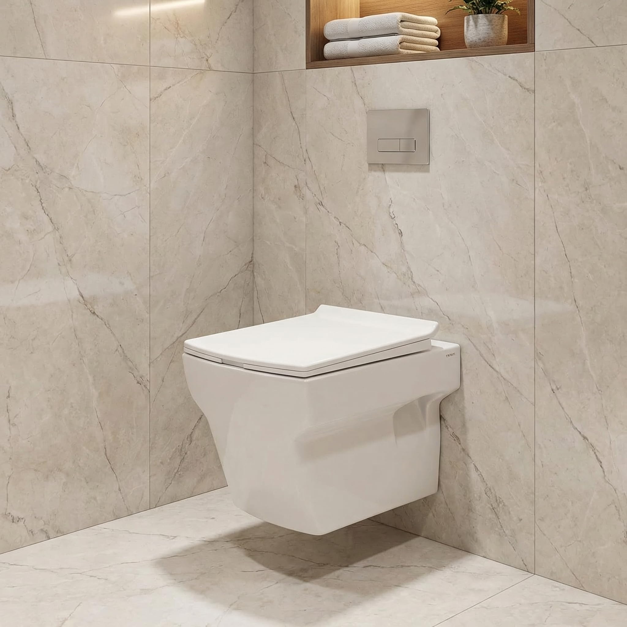 Wall Mount Commode - European Toilet -10 Wall Mount Commode - European Toilet -10