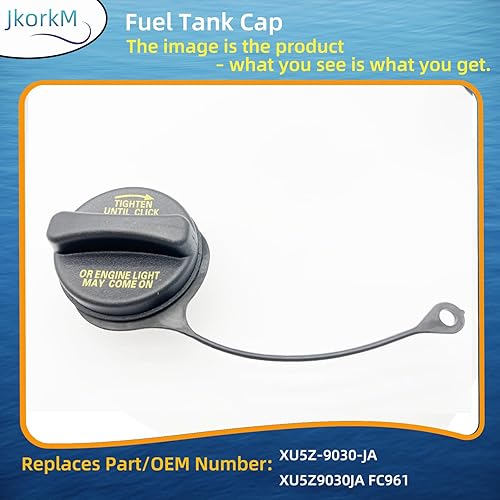 Miniatura 6 de Tapa de gasolina, FC961 Tapa de tanque de gas para Ford Mustang 1997-2007, tapa de gas Ford Ranger 1998-2009, tapa de gas Ford Explorer 2001-2003,