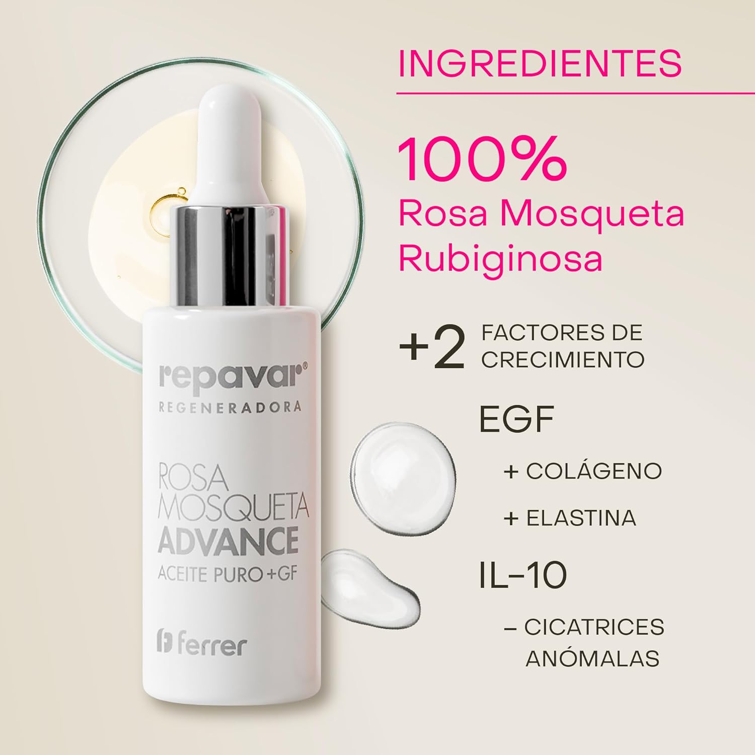 REPAVAR Regenerate Pure Rosehip Oil Advance 15 ml