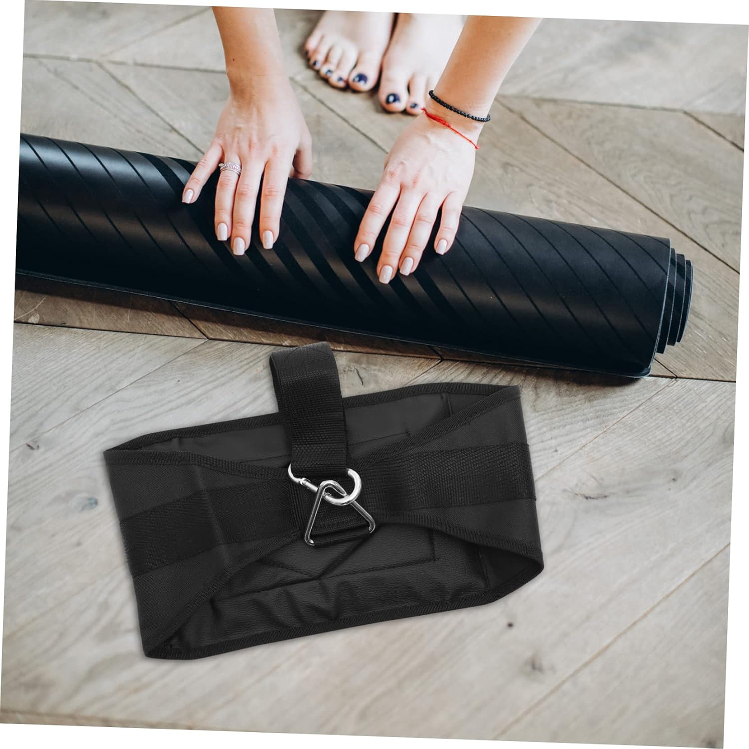 2pcs Household Ab Straps for Daily Workout Portable Gym Sling for Strength Training Abdominal Exercises Shaping Essential Fitness Equipment for Home Gym