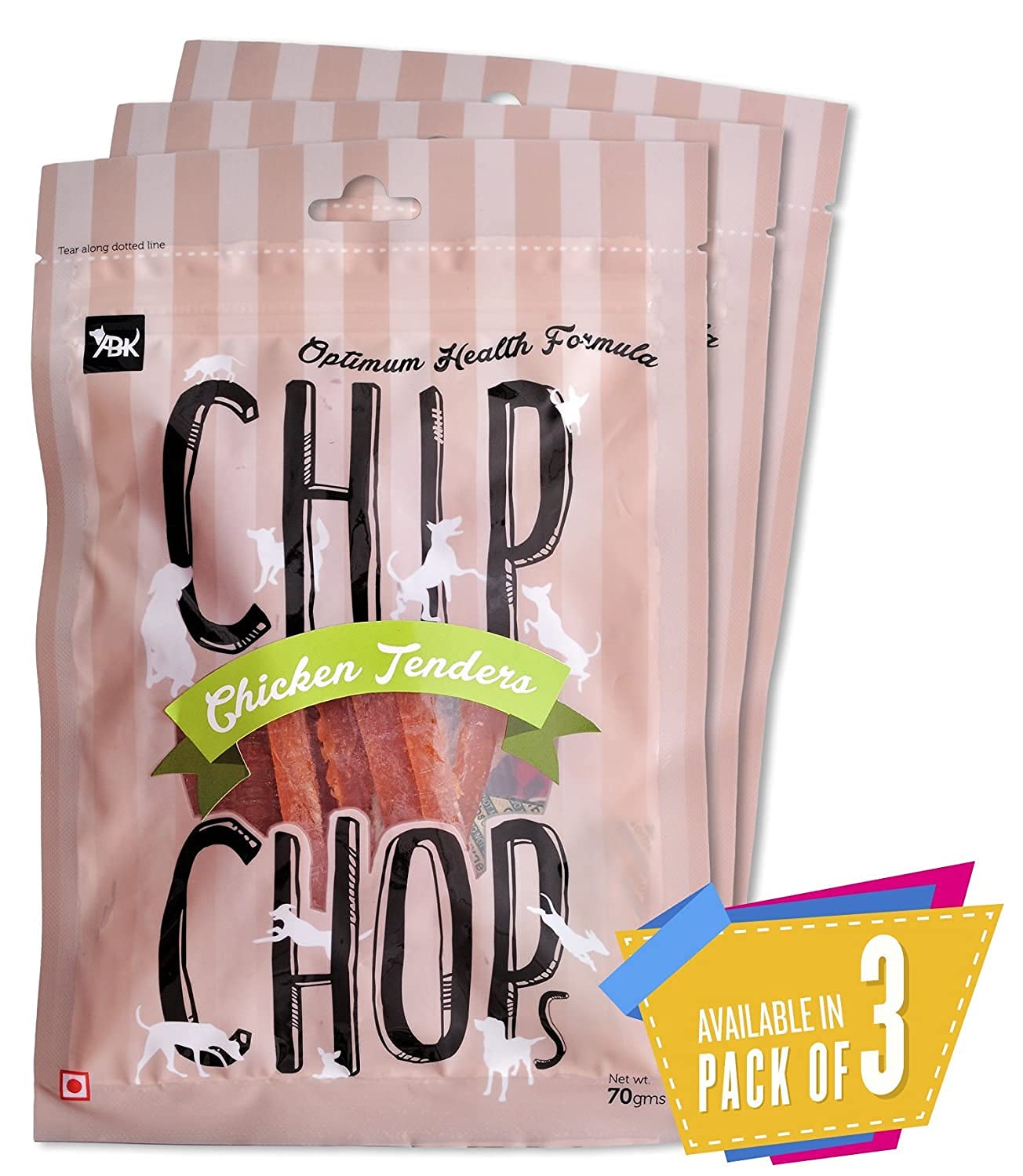 Chip Chop - Chicken Tender 70G (Pack of 3) (B097MRQ39J) Amazon Price History, Amazon Price Tracker