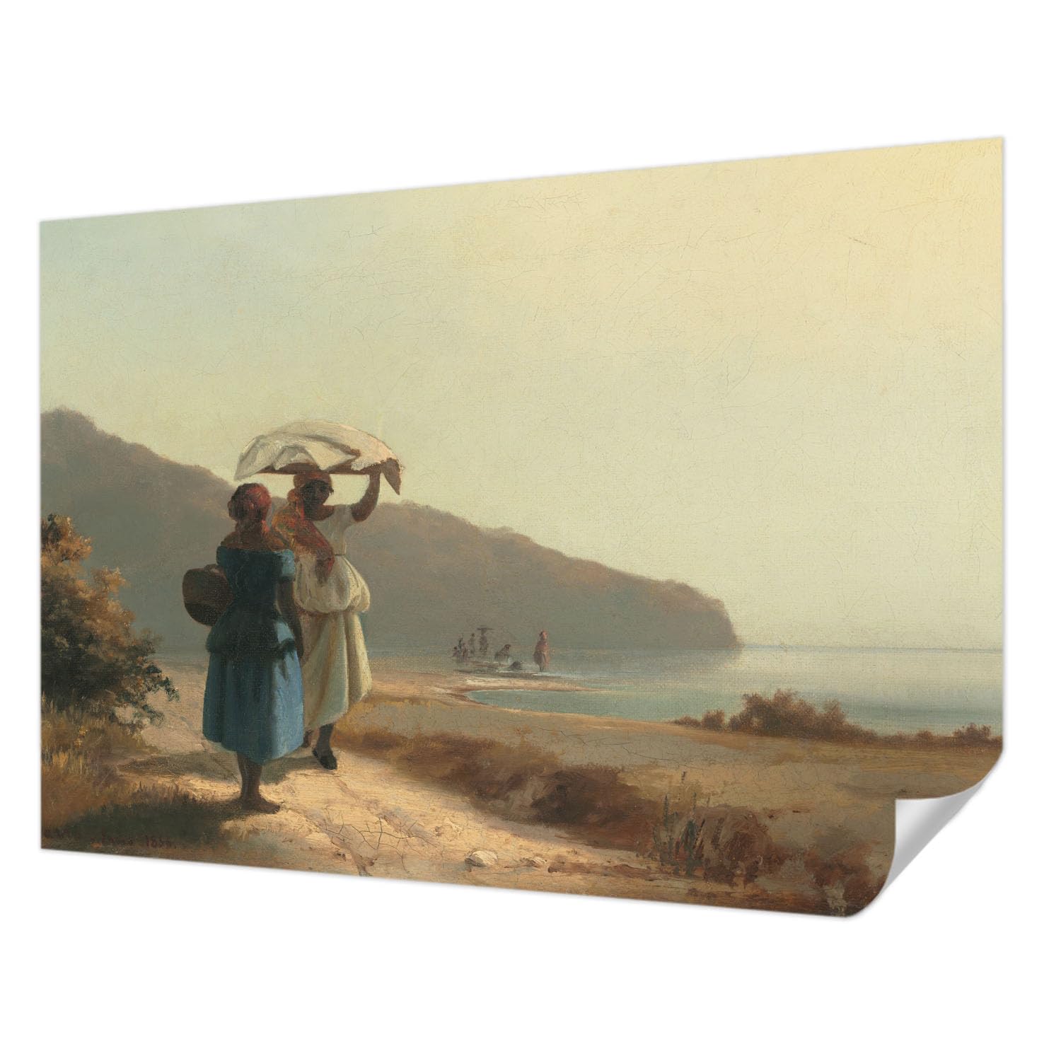 Revêtement mural autocollant Tulup 312x219 cm motif bord de mer