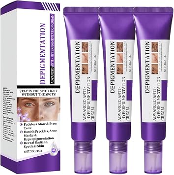 Advanced Anti Hyperpigmentation Cream - Dark Spot Remover & Anti Aging Face Treatment, Brightening Moisturizer for All Skin Types, Hyperpigmentation Correcting Cream 30g 3