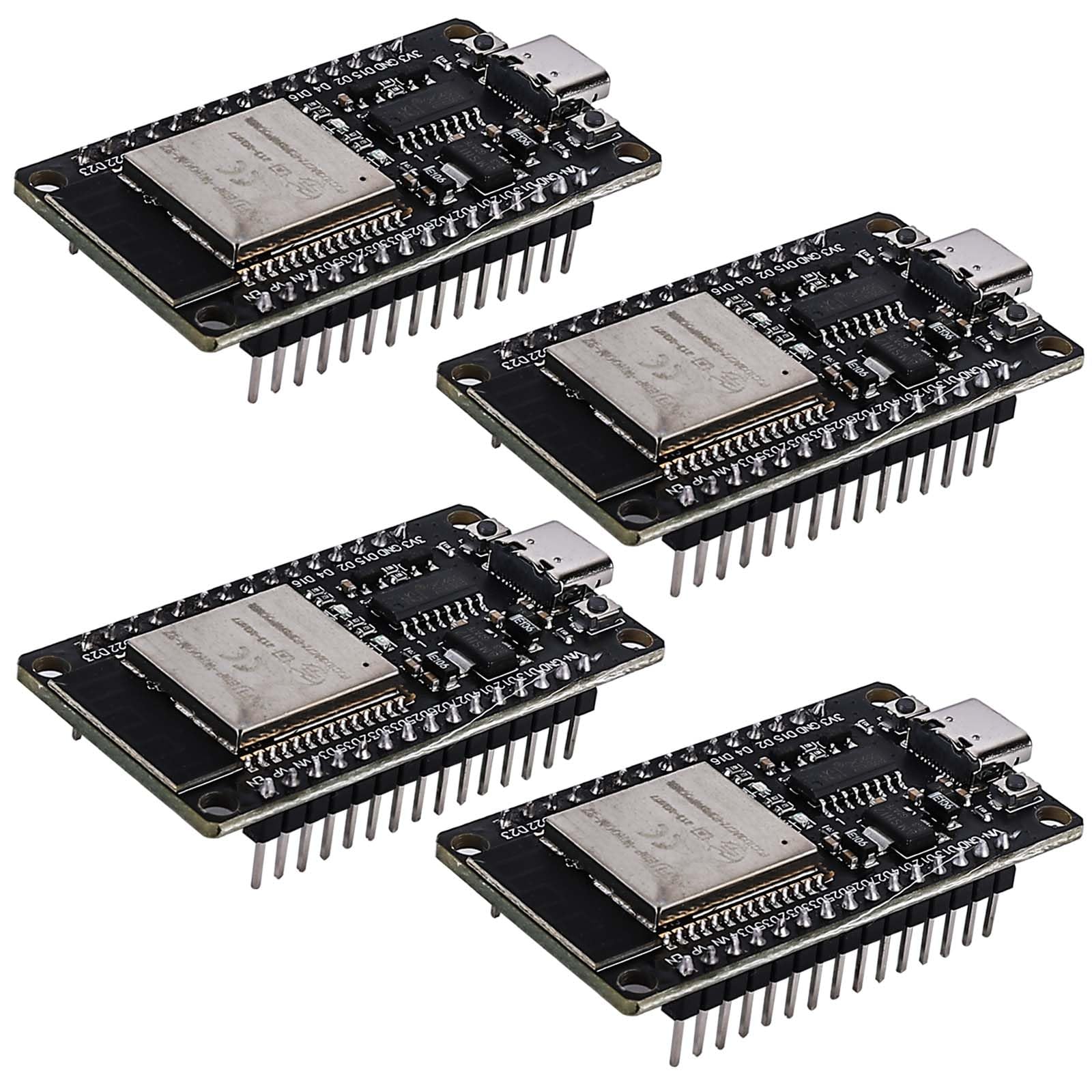 ESP32 Development Board NodeMCU Module, 2 Pieces: ESP32 Type C NodeMCU Development Plate, ESP-WROOM-32, 2.4GHz Dual-Mode WiFi Bluetooth Dual Cores Microcontroller Integrated, CH340C Chip ESP32 Development Board NodeMCU Module, 2 Pieces: ESP32 Type C NodeMCU Development Plate, ESP-WROOM-32, 2.4GHz Dual-Mode WiFi Bluetooth Dual Cores Microcontroller Integrated, CH340C Chip