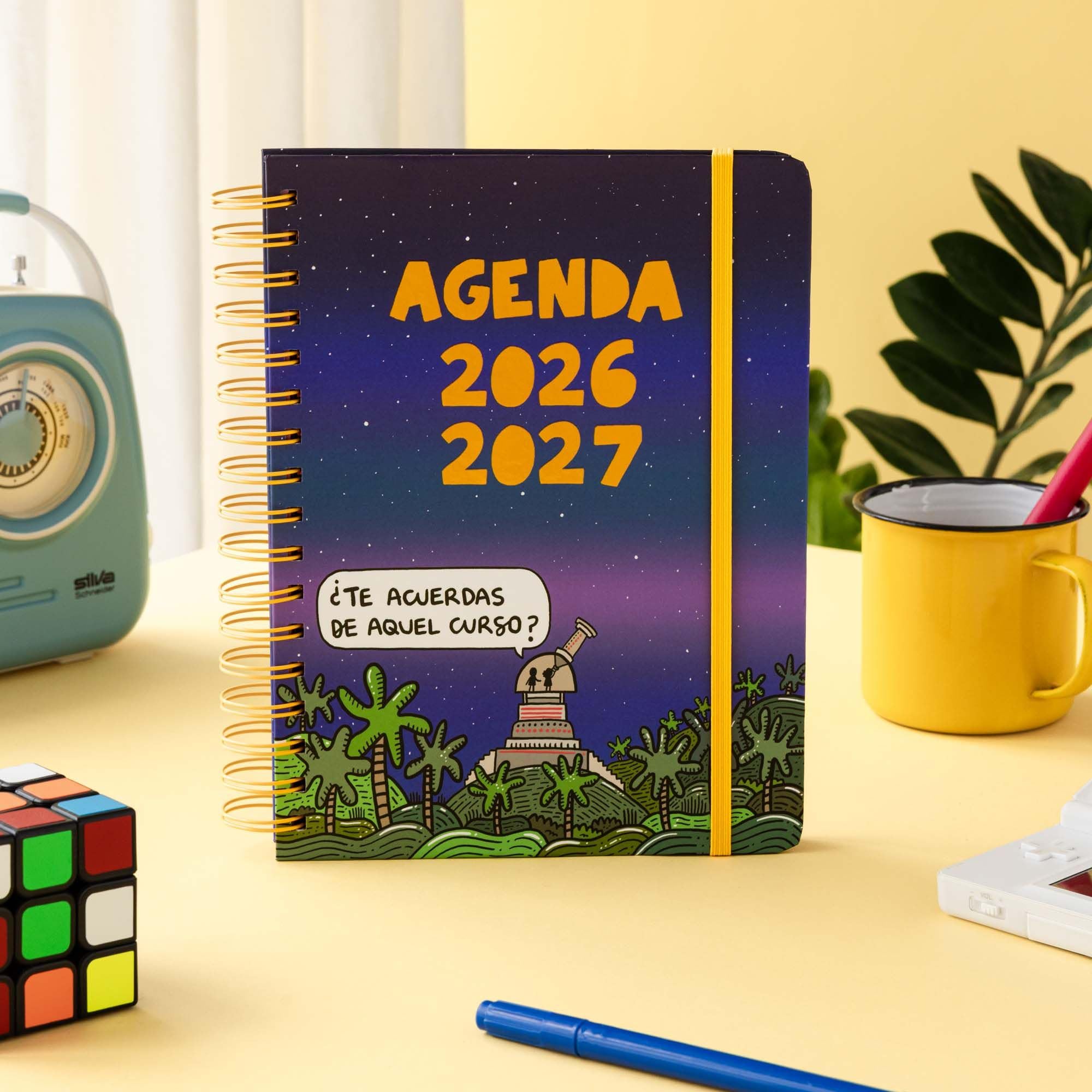 Agenda escolar semanal 2026-2027 72 kilos (TANTANFAN)
