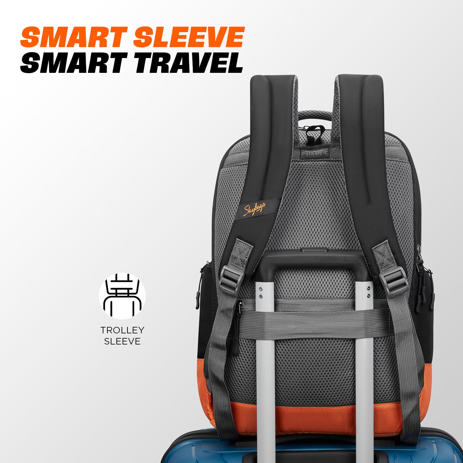 Skybags Nero Laptop Backpack - 20L, Black -8