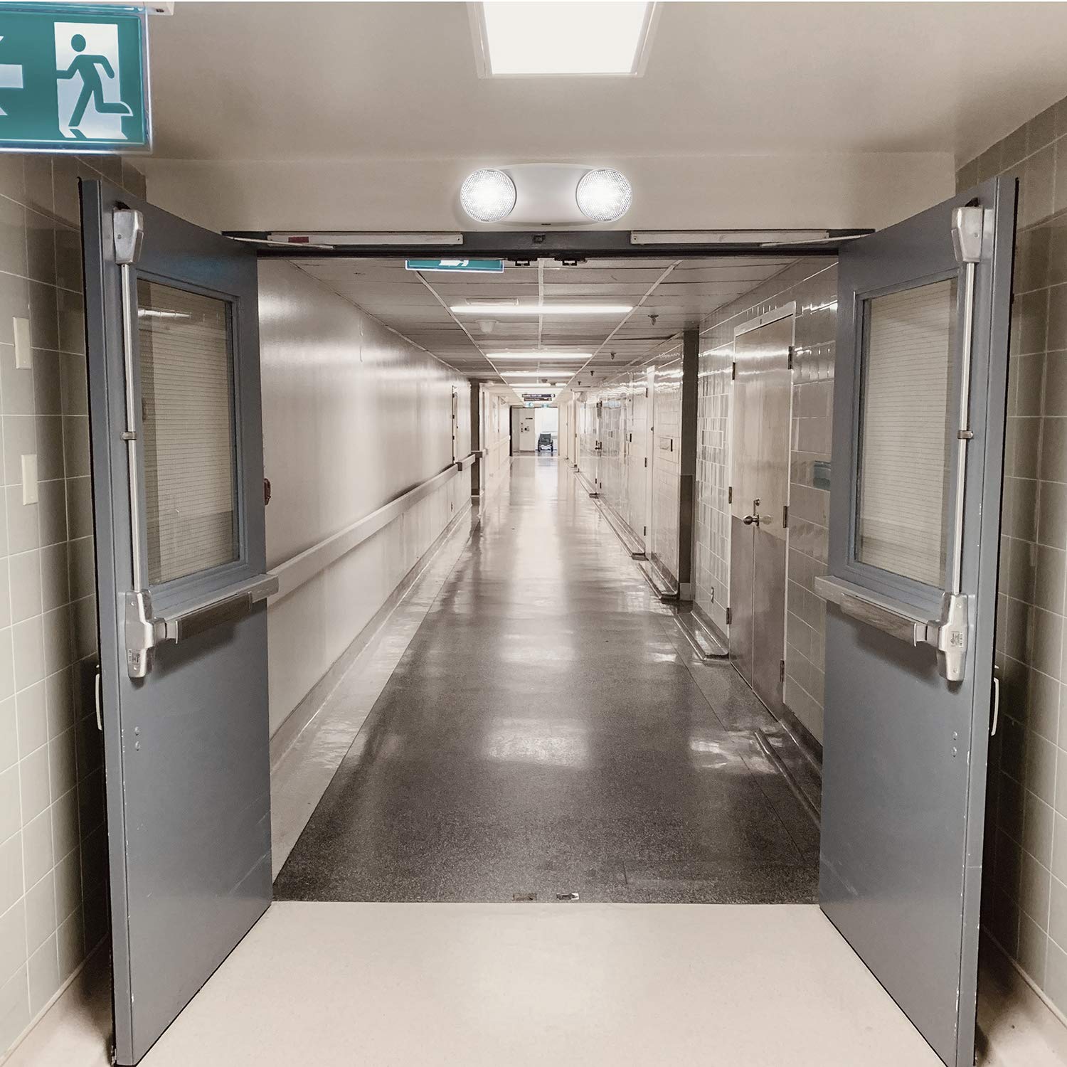 Buy LED Emergency Lights with Battery Backup, Two Head Adjustable