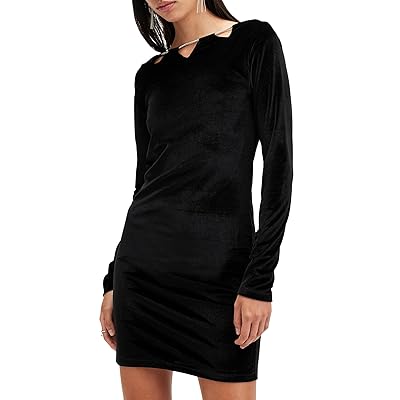 AllSaints Regina Velvet Dress Women