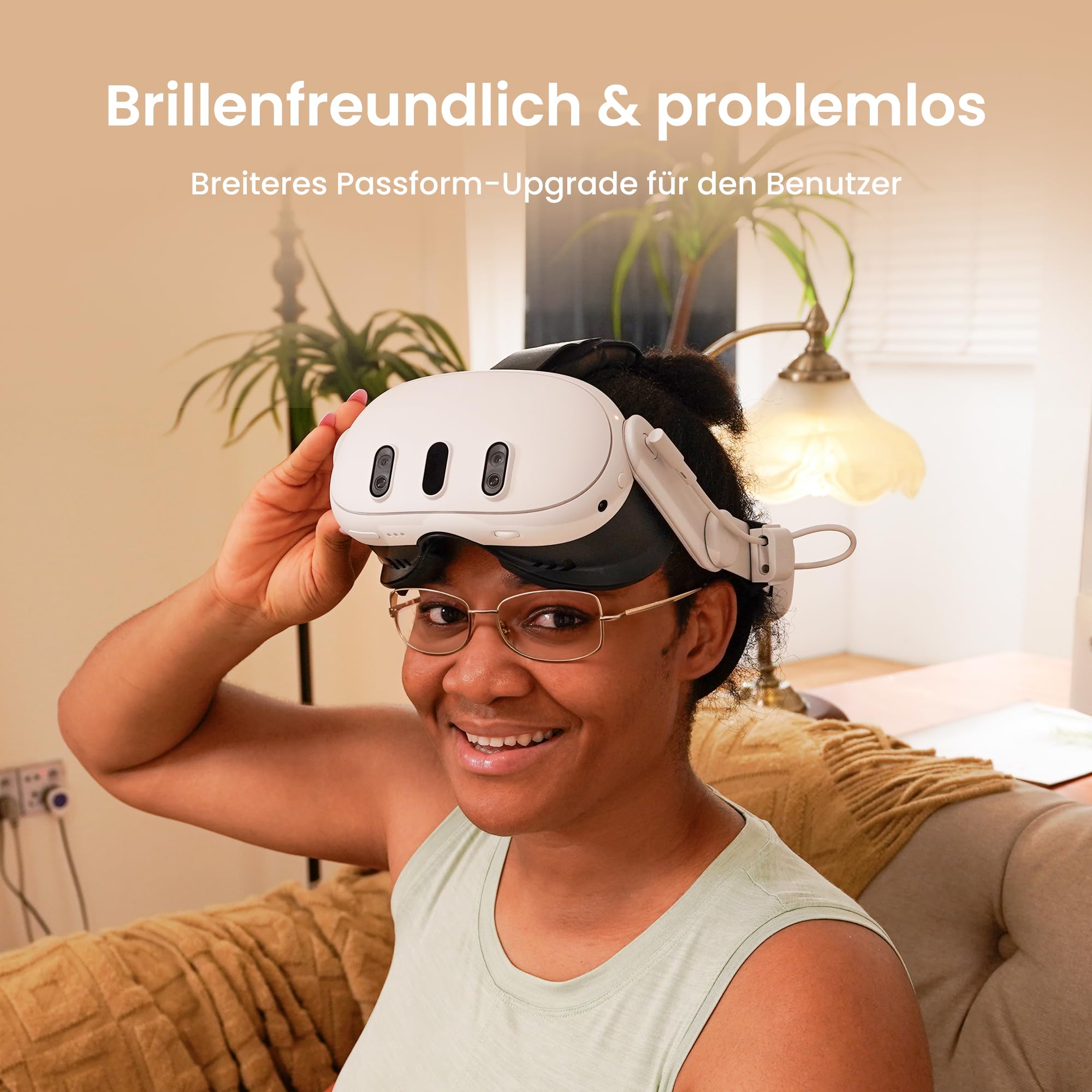 KIWI design V3 Face Cover Pad Facial Interface,Kompatibel mit Meta Quest 3-Zubehör, Nicht für Quest 3S