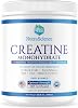 NutraScience Creatine Monohydrate Powder with BioPerine, Supports Lean Muscle Growth and Recovery, 60 Servings, 5000mg Per Serving, Unflavored, GMP sertified, Vegan Friendly, Non GMO