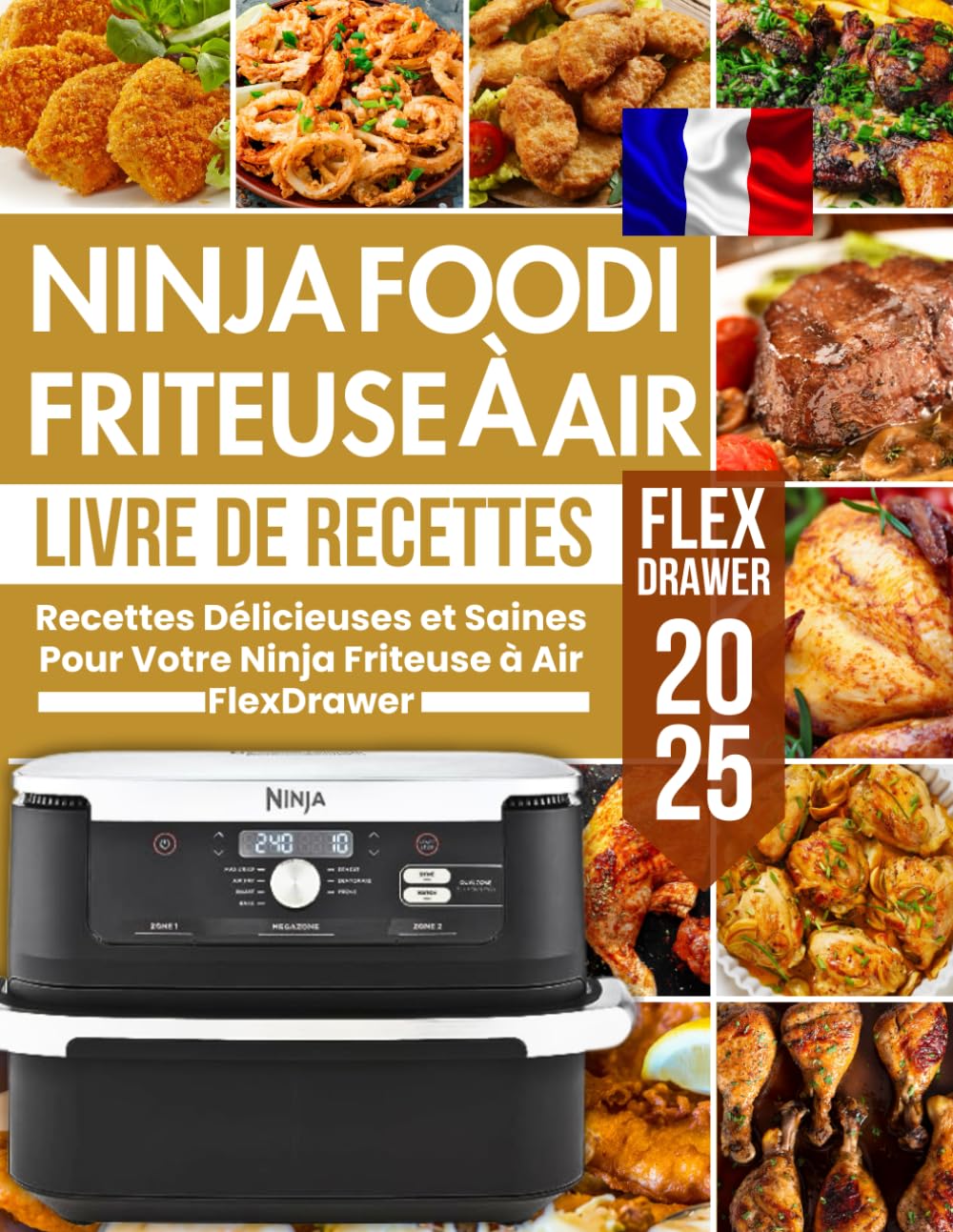 Livre De Recettes Ninja Friteuse à Air FlexDrawer 2025