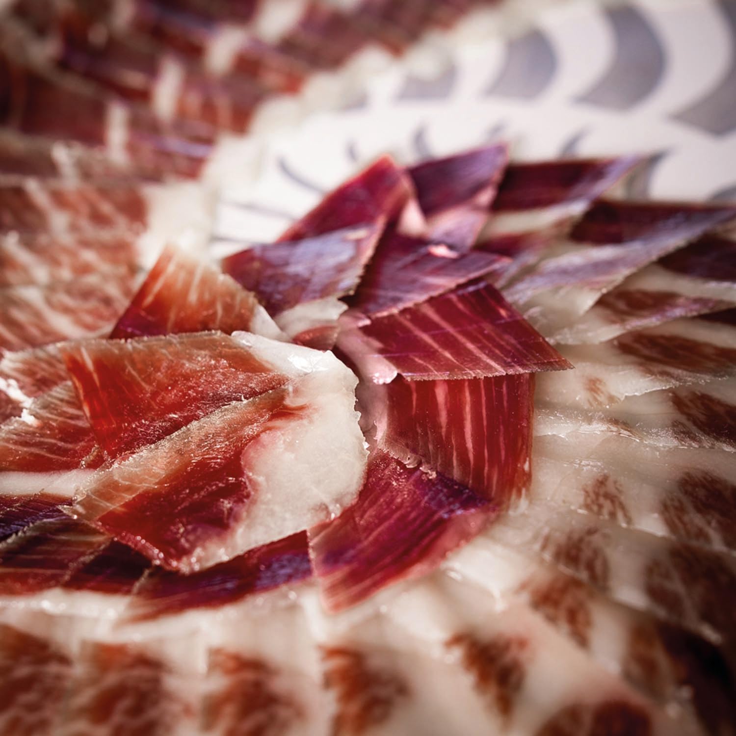 ENRIQUE GARCÍA - Jamón de Cebo Ibérico 75% Raza Ibérica, 10 Sobres Envasados al Vacío de 100 g Aprox. Acabado plástico. Caja regalo de cartón. Corte a máquina.