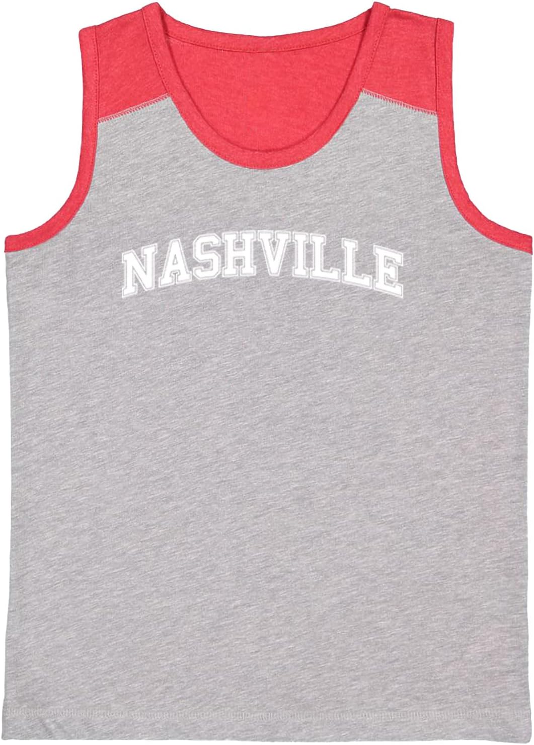 Haase Unlimited Nashville - Sports State City School Youth Contrast Back Tank Top