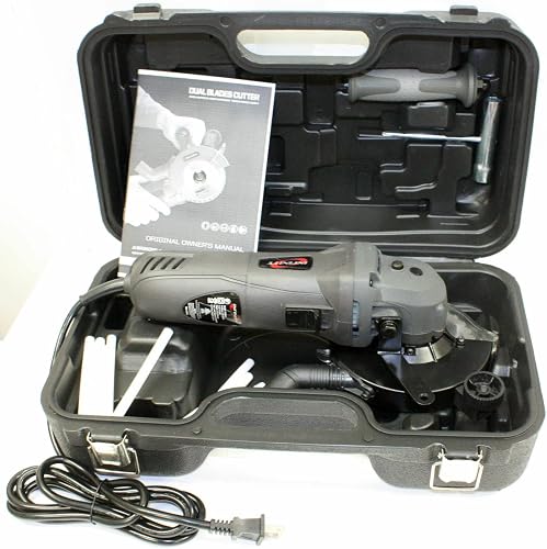 Electric Hand Held 5" Dual Blades Circular Saw Cutter Cut Saw 8A 960W 120V