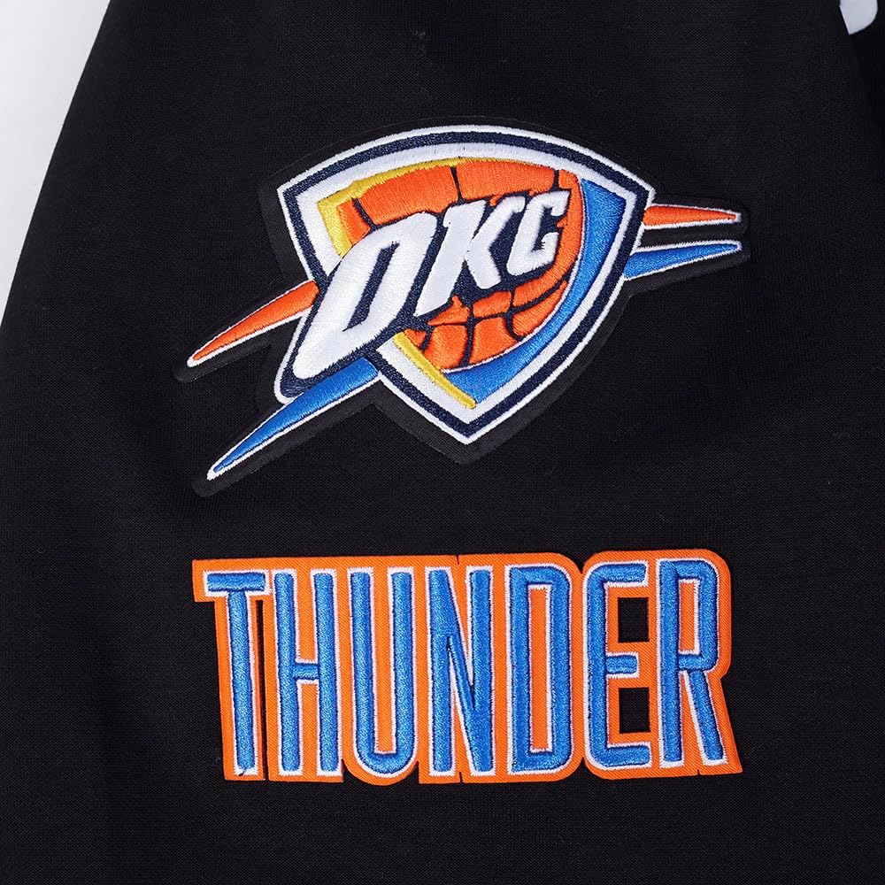 Pro Standard NBA mens Mens Nba Oklahoma City Thunder Classic Player Cotton Double Knit Pull Over Hoodie - Image 7