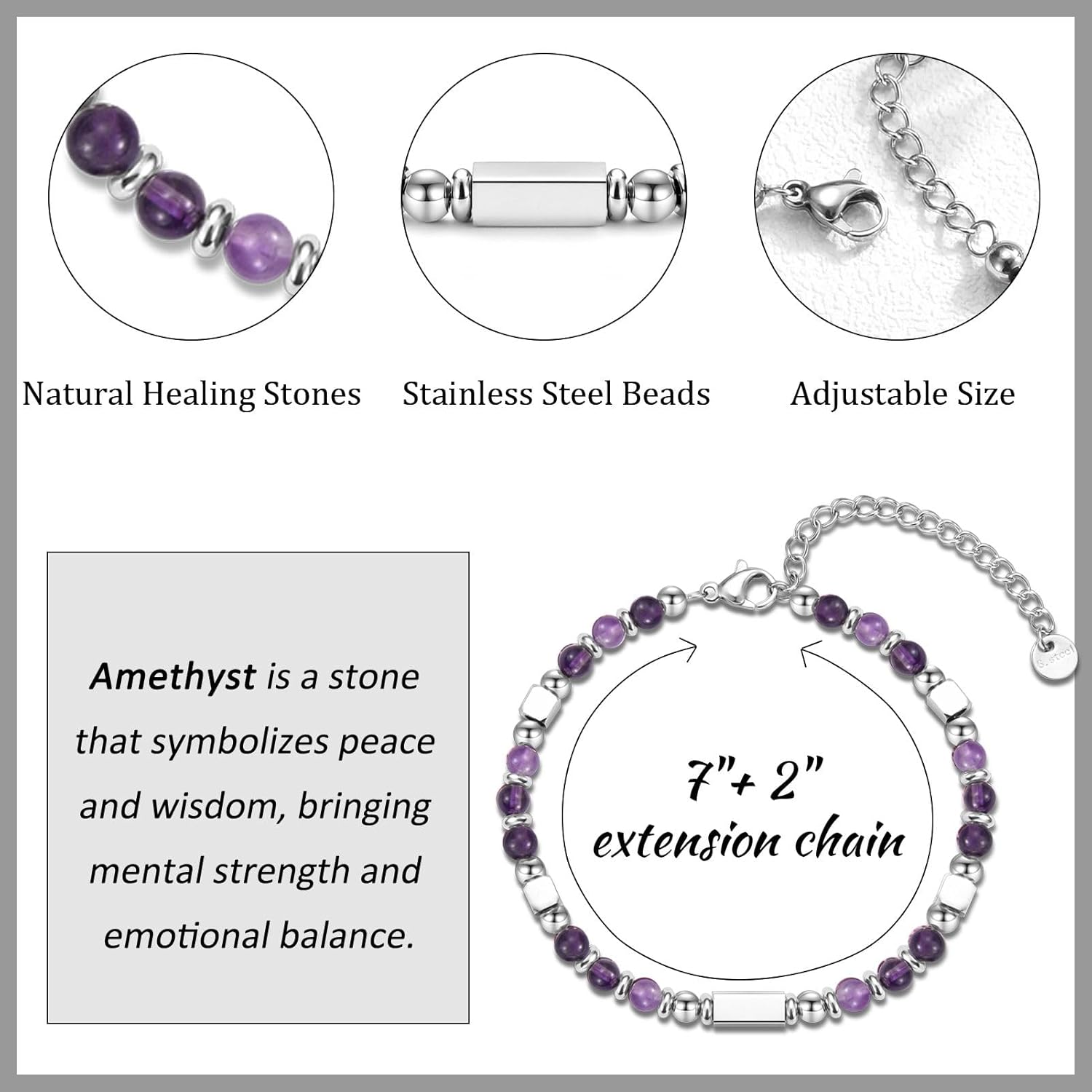 6-21 Years Old Girls Birthday Gifts, Tiny Beaded Bracelets Gifts for Daughter Granddaughter Niece Friends with Happy 6th-21st Birthday Card - Image 5