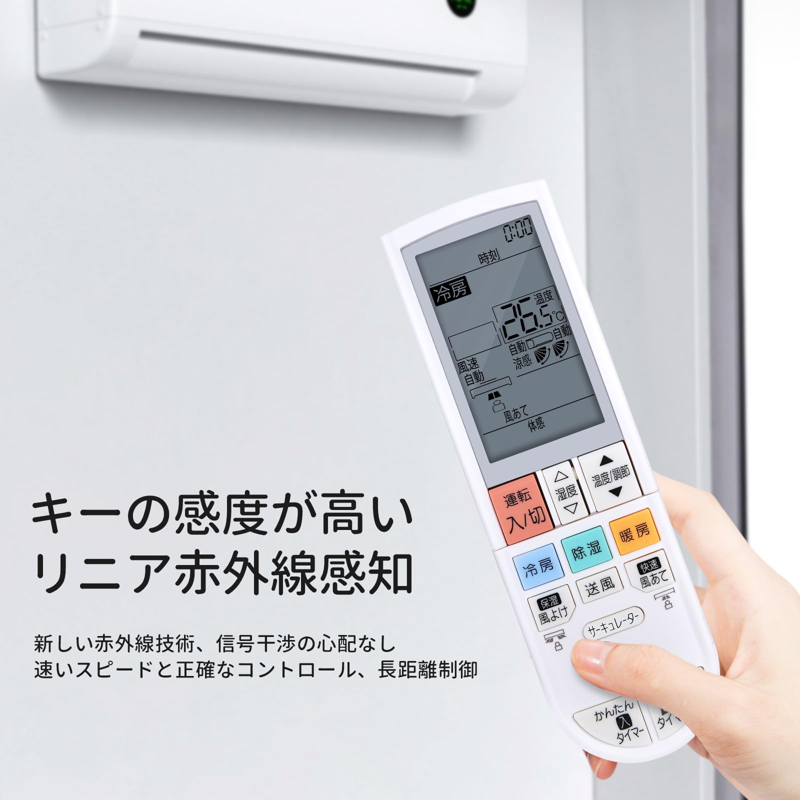 Amazon.co.jp: エアコンリモコン PG112 for MITUBISHI 霧ヶ峰用