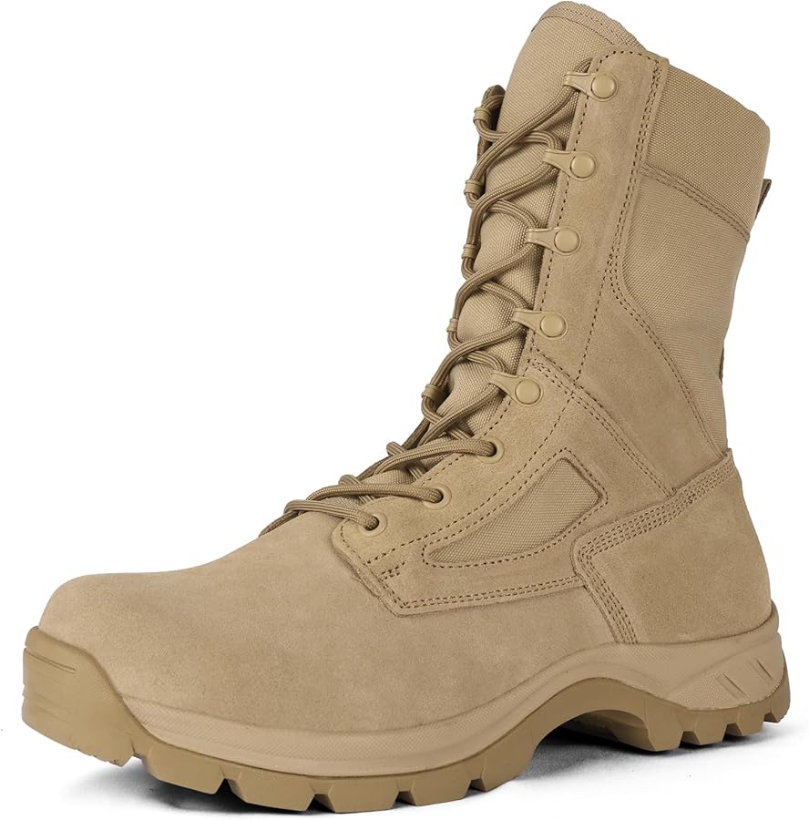 Chaussure Militaire Wygwlg Hommes Militaire Bottines Respirant Action Bottes De Combat Chaussures Militaire