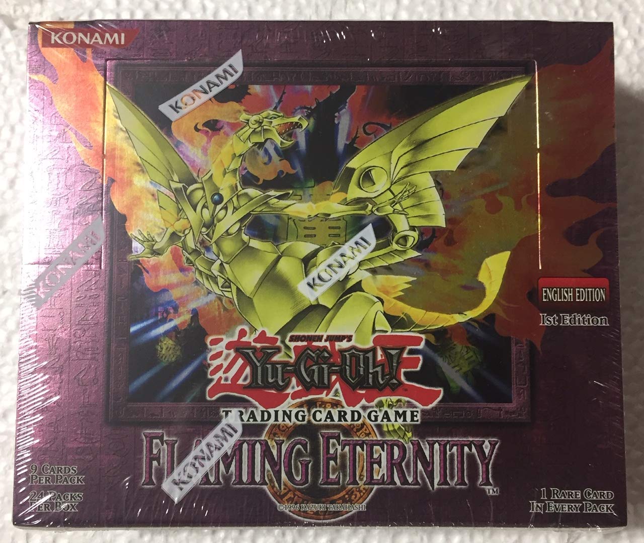 Yugioh Card Game - Flaming Eternity 1ST EDITION Booster Box - 24P9C :  Amazon.com.au: Toys & Games