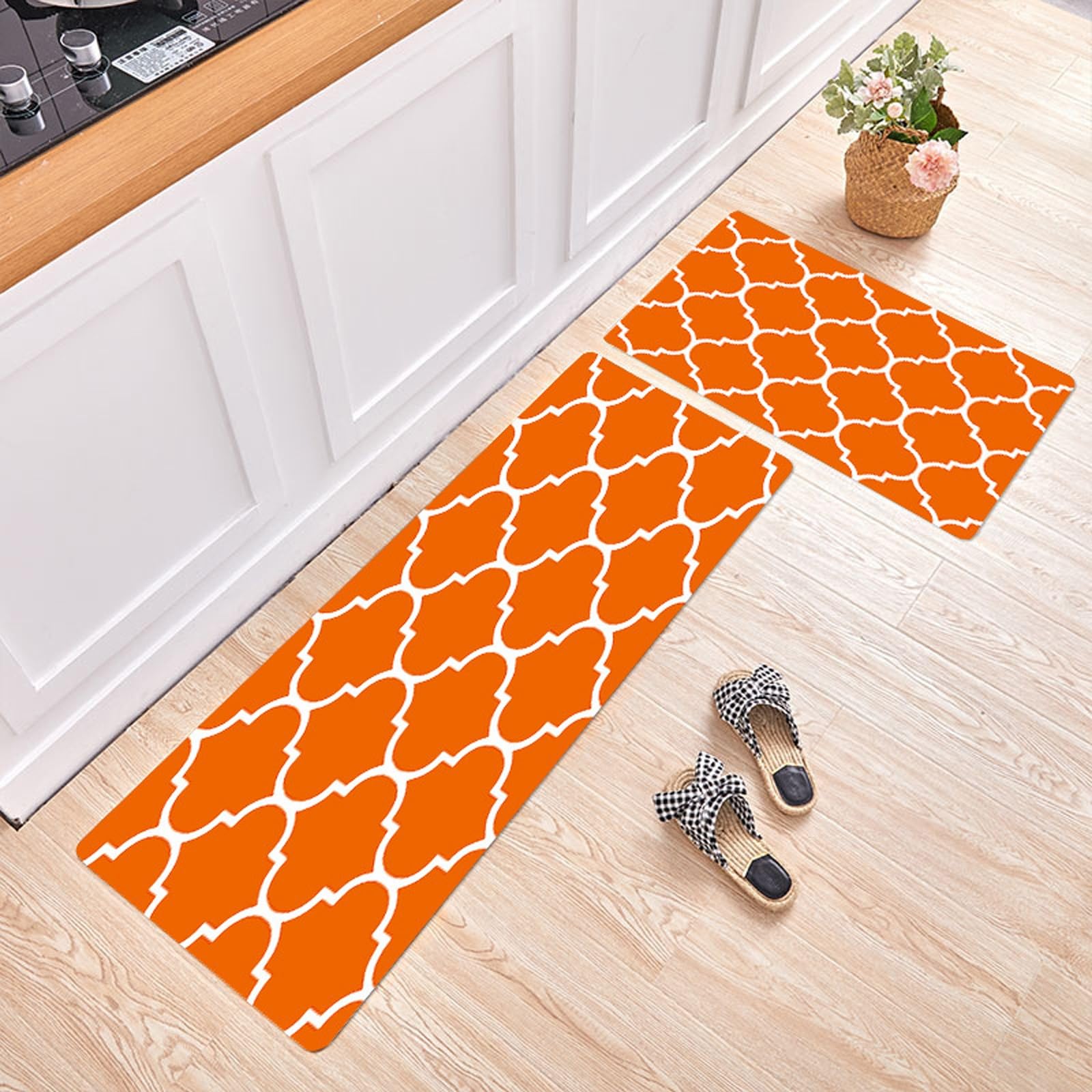 Alfombra de baño y cocina de enrejado marroquí suave TW-CFD02 para un hogar seguro y limpio