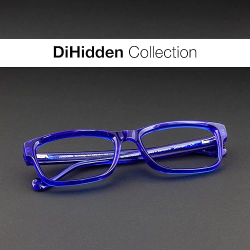 Miniatura 7 de DIDINSKY READING GLASSES Lectores unisex con bloqueo de luz azul. Marcos de acetato, patillas flexibles y lentes antirreflectantes - Indigo +2.5 -