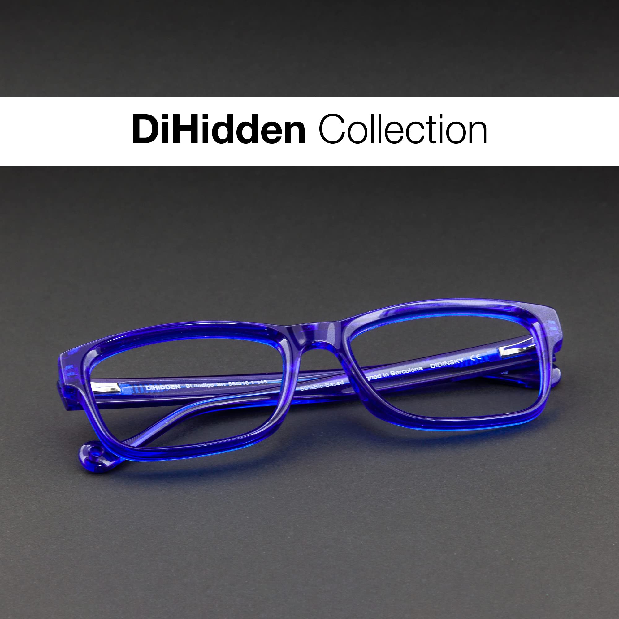 DIDINSKY Hidden Gafas de Lectura, Filtro Luz Azul, Aumento +1.0 a +3.0 | Montura ligera · Para leer de cerca · Filtro de luz azul · Aumento +1.0 a +3.0 · Incluye funda