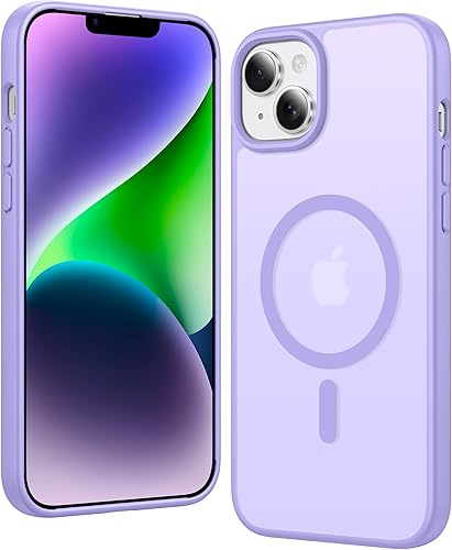 Miniatura 176 de Fntcase Funda para iPhone 15 Plus y 14 Plus de 6.7 pulgadas, magnética, a prueba de golpes de grado militar, antiamarilleo, delgada, protectora