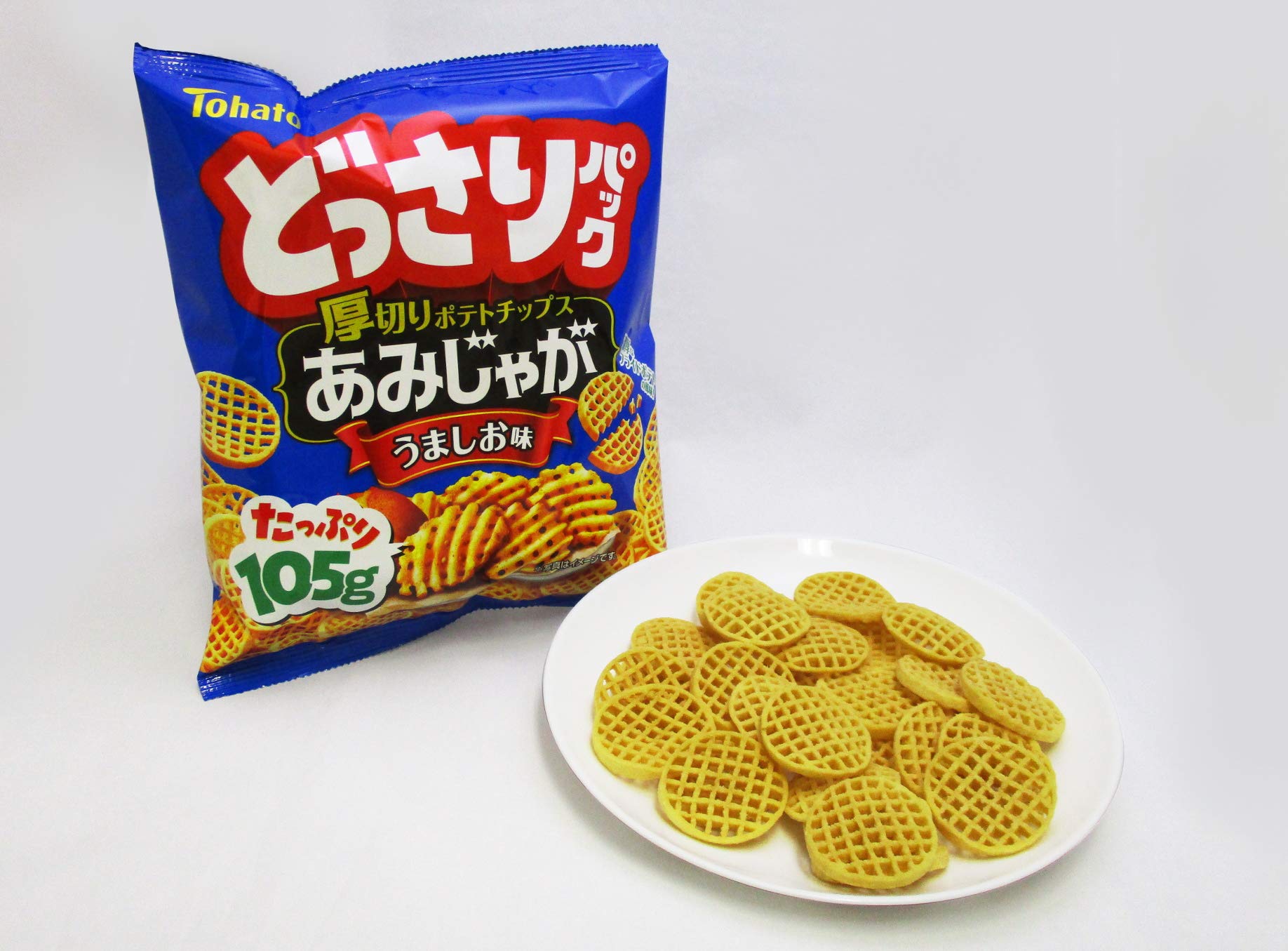 Amazon.co.jp: 東ハト どっさりパックあみじゃがうましお味 105g×10袋