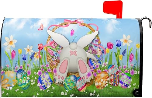 Miniatura 187 de Funda para buzón de águila calva con bandera estadounidense, tamaño estándar, 18 x 21 pulgadas, patriótica, impermeable, para buzón de correo