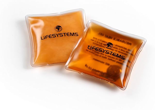 Lifesystems Reusable Hand Warmers, Pack Of Two With 45 Minutes Of Heat, Perfect For Pockets When Camping, Hiking, Skiing Or Walking