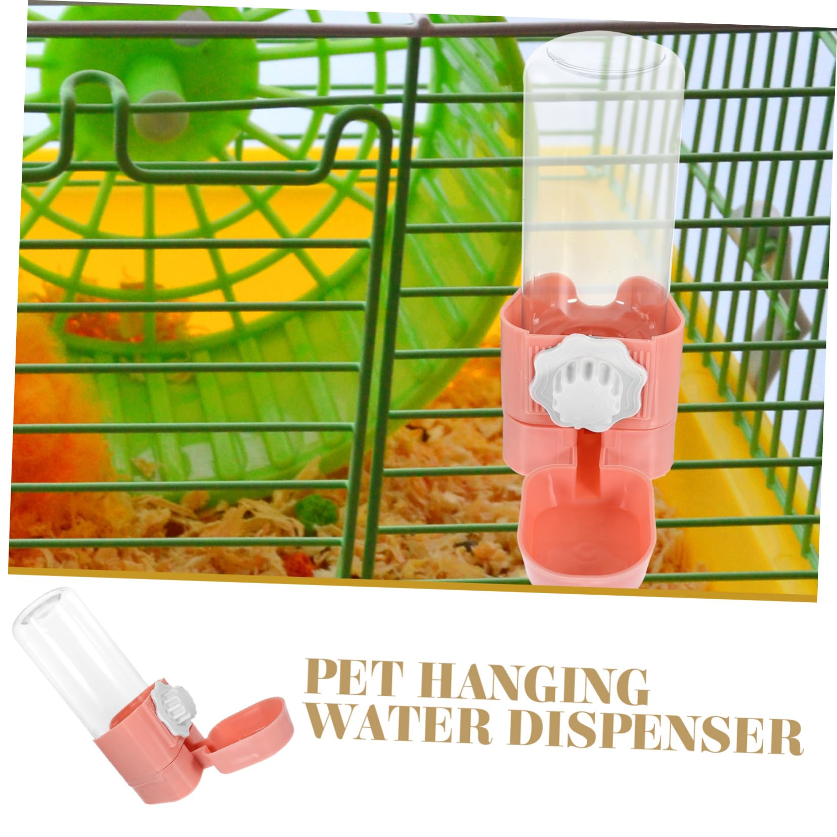 BESPORTBLE 3piezas Botella Dispensadora De Agua para Conejos y Roedores Bebedero Automático Sin Fugas para Hámsters y Diseño Práctico y