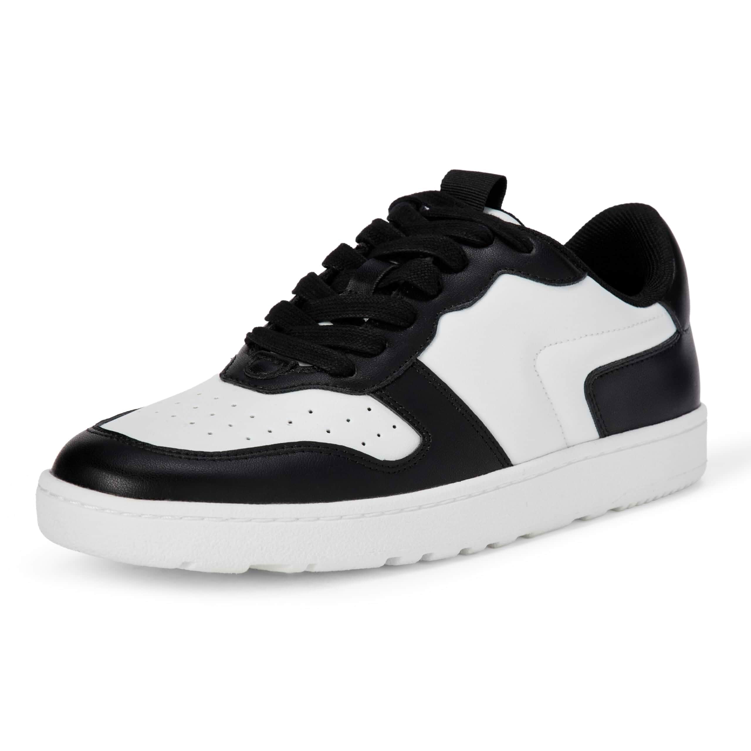 Amazon Essentials Women's Low Top Court Sneakers with Padded Collar