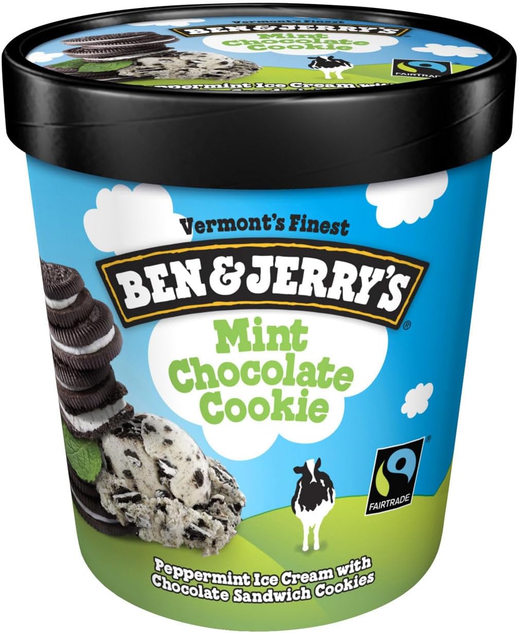 Mint Choc Cookie Ice Cream, 16 Ounce