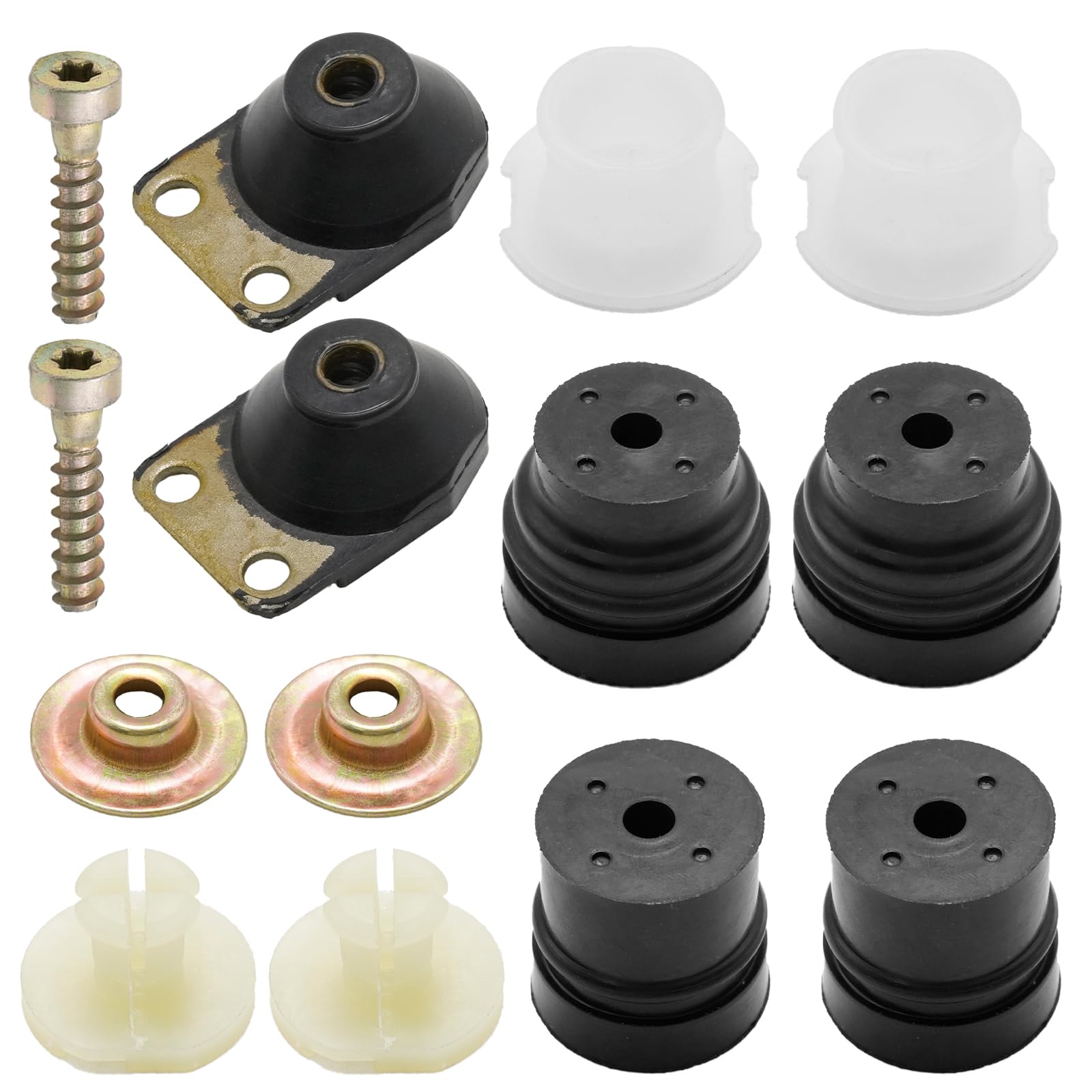 Hoypeyfiy 1121 790 9901 - Set di 7 motoseghe per ammortizzatori di vibrazione, ricambio per Stihl 026 024 MS240 MS260, sostituisce 1121 790 9912