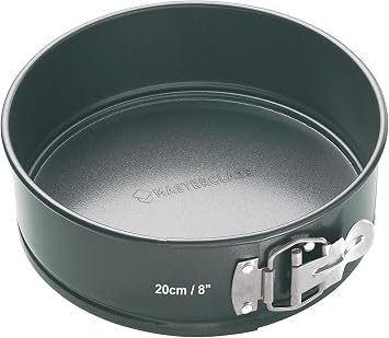 Kitchen Craft Master Class Non-Stick 20cm/8" Springform Round Cake Pan Tin KCMCHB19