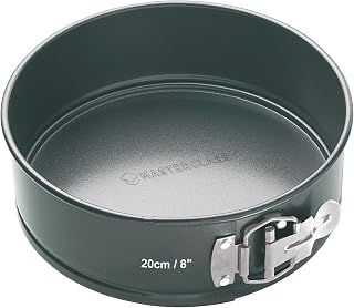 Kitchen Craft Master Class Non-Stick 20cm/8" Springform Round Cake Pan Tin KCMCHB19