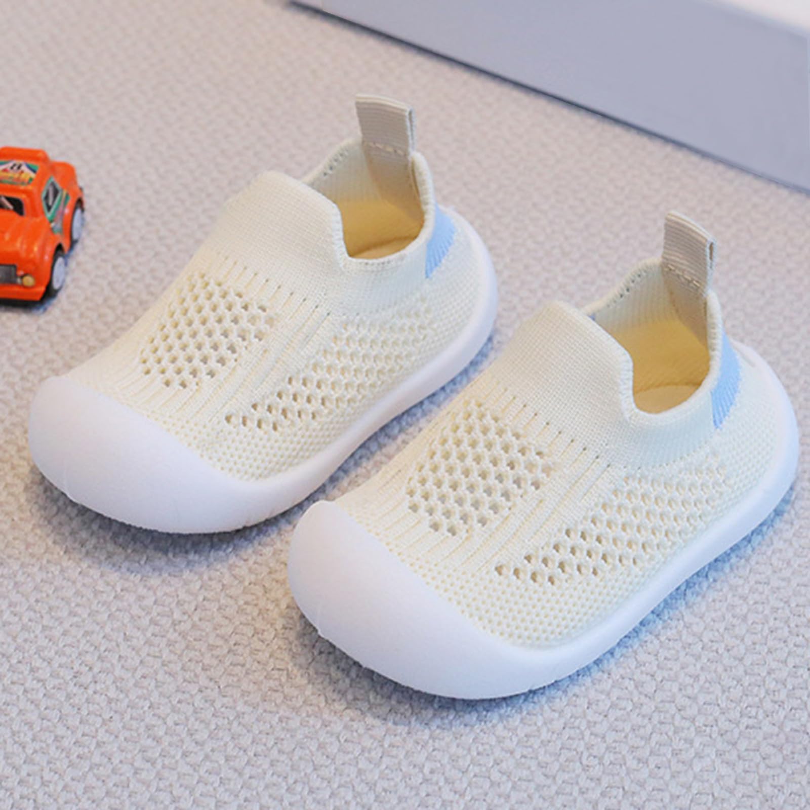 0-3 Ans Chaussures Bebe Garcon Fille Chaussures Bebe Premier Pas Doux et Respirant Confortable