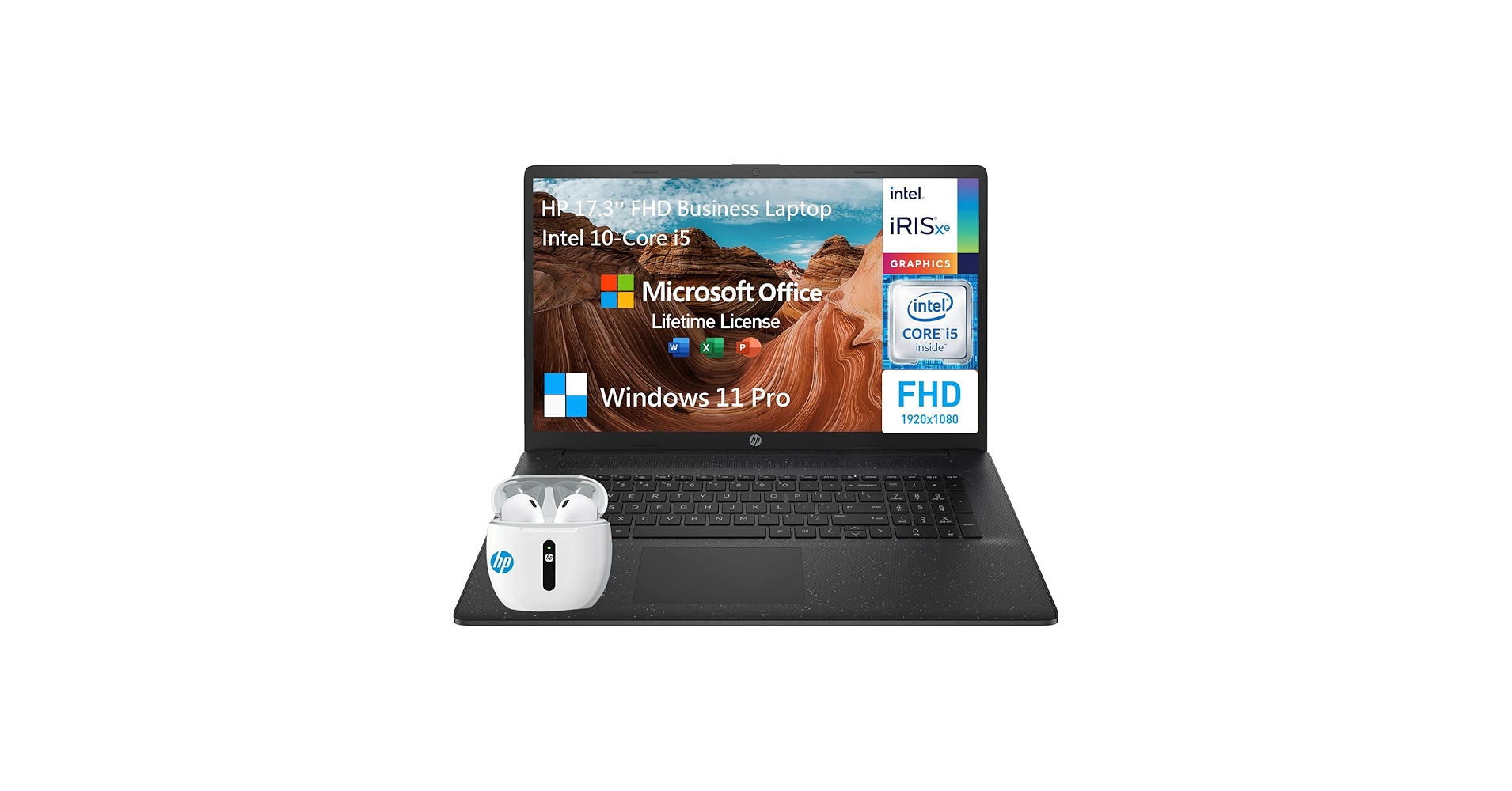 win11 Office i5-2.6GHz SSD256 ●12 Amazon.com: HP 17 Inch Laptop Computer, FHD IPS 17.3 Laptop