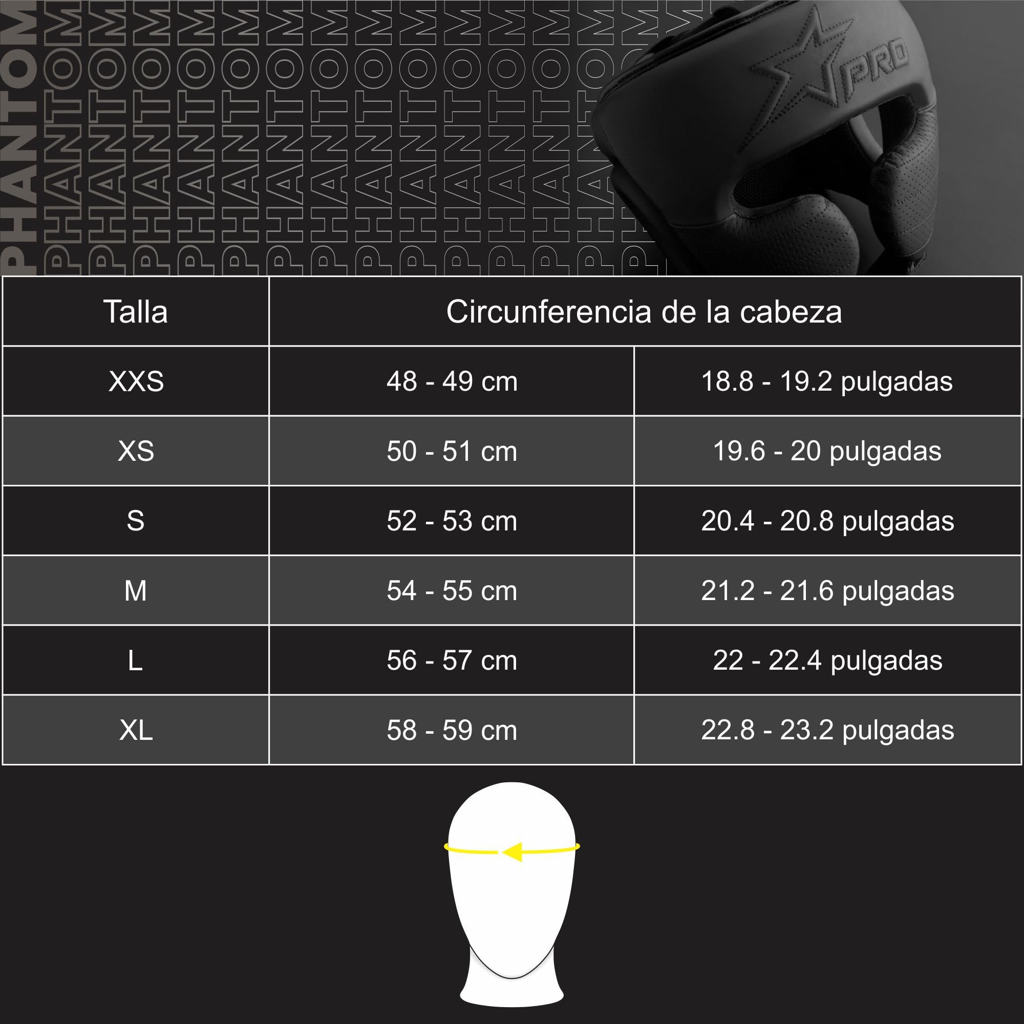 Starpro Protector de Cabeza de Boxeo, Casco de Combate de Poliuretano Negro Mate para Hombres y Mujeres, Ajuste Ajustable, Ligero, máxima protección contra Impactos, Artes Marciales Mixtas, Muay Thai